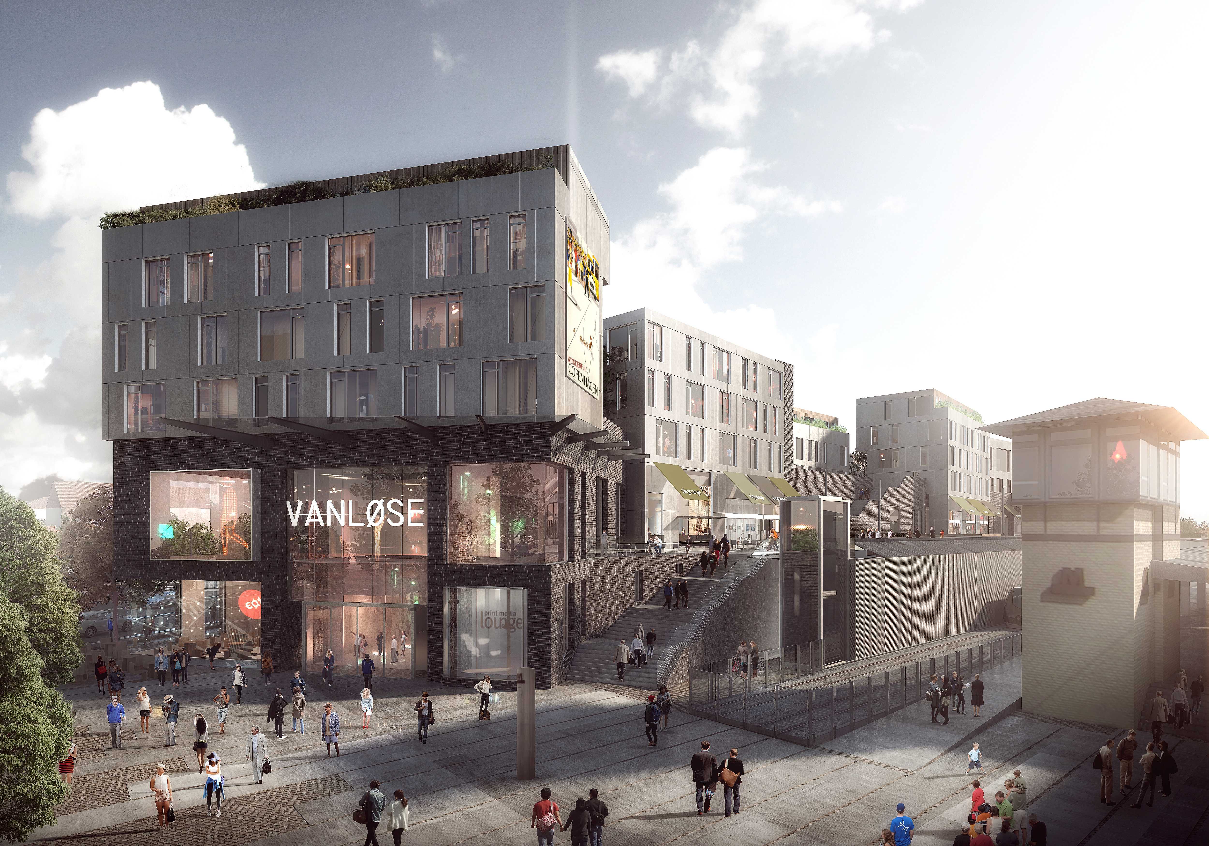 Bygger grønt bykvarter ovenpå shoppingcenter