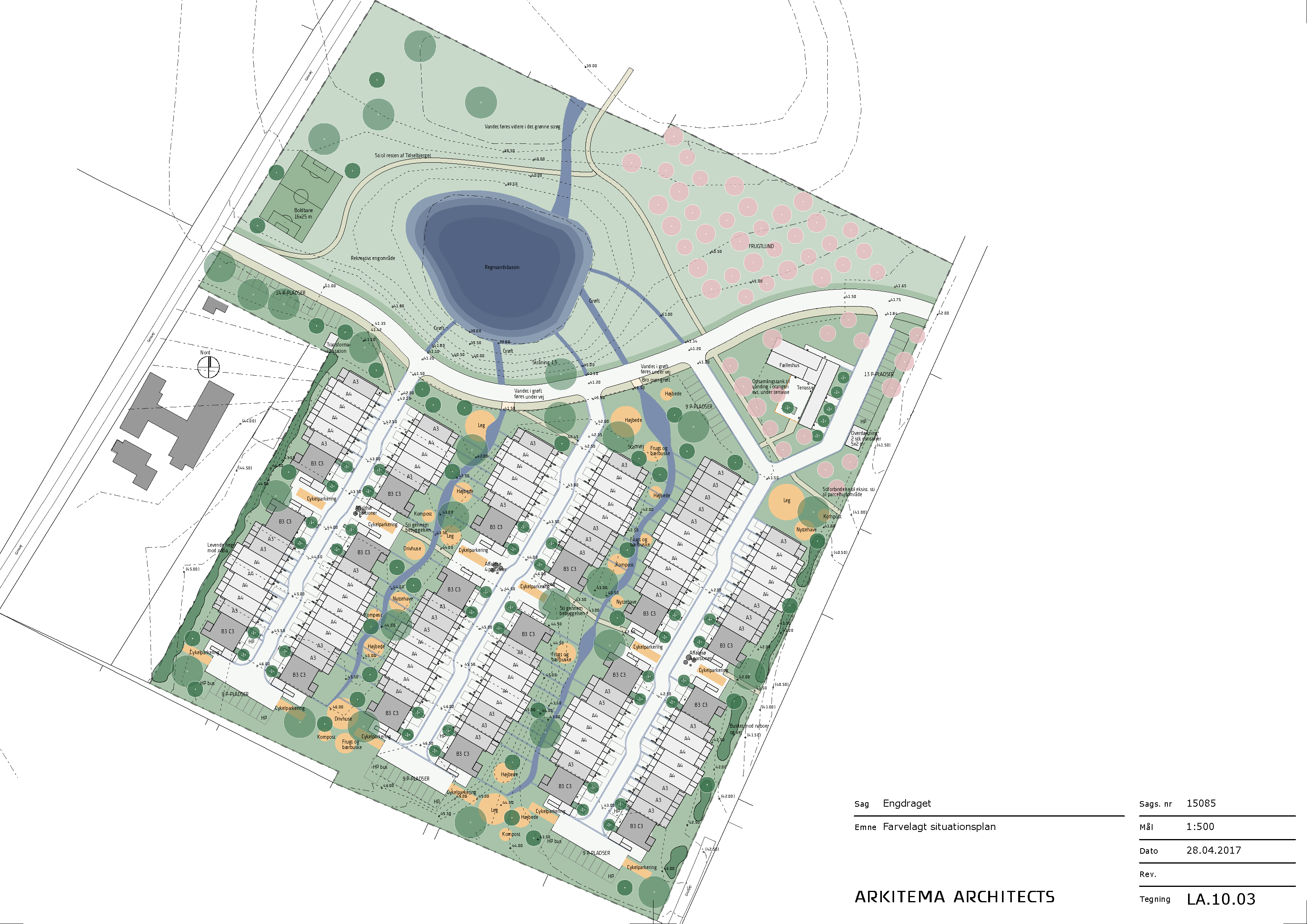 Bæredygtige rækkehuse i Engdraget