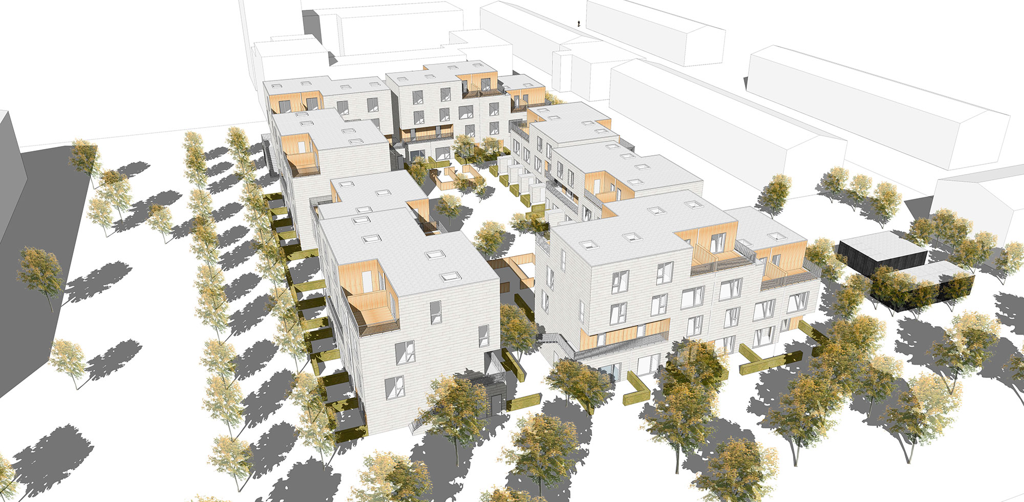 Danmarks første almene boliger med Svanemærket