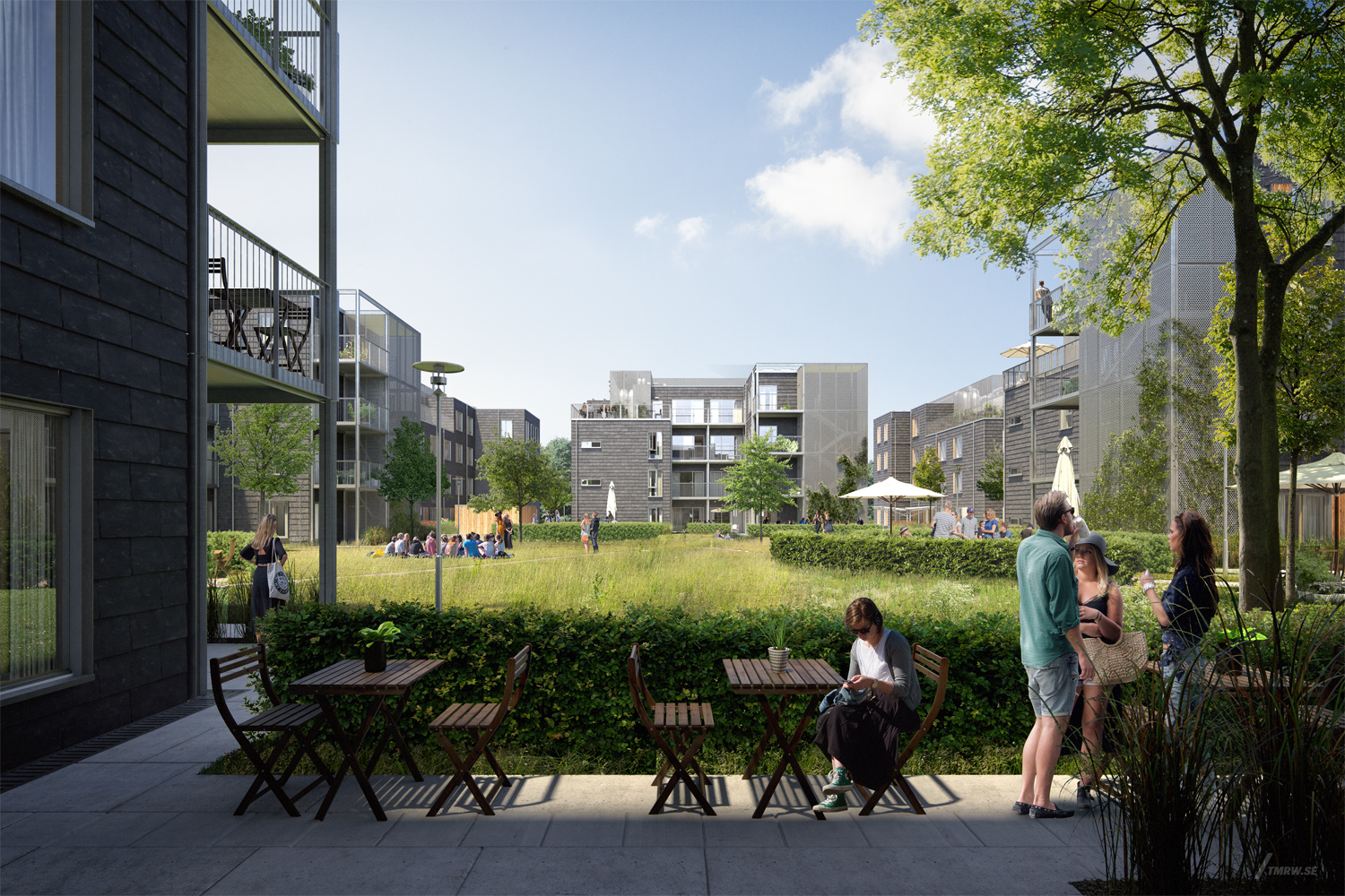 478 ungdomsboliger med både Svanemærket og DGNB Guld til PensionDanmark