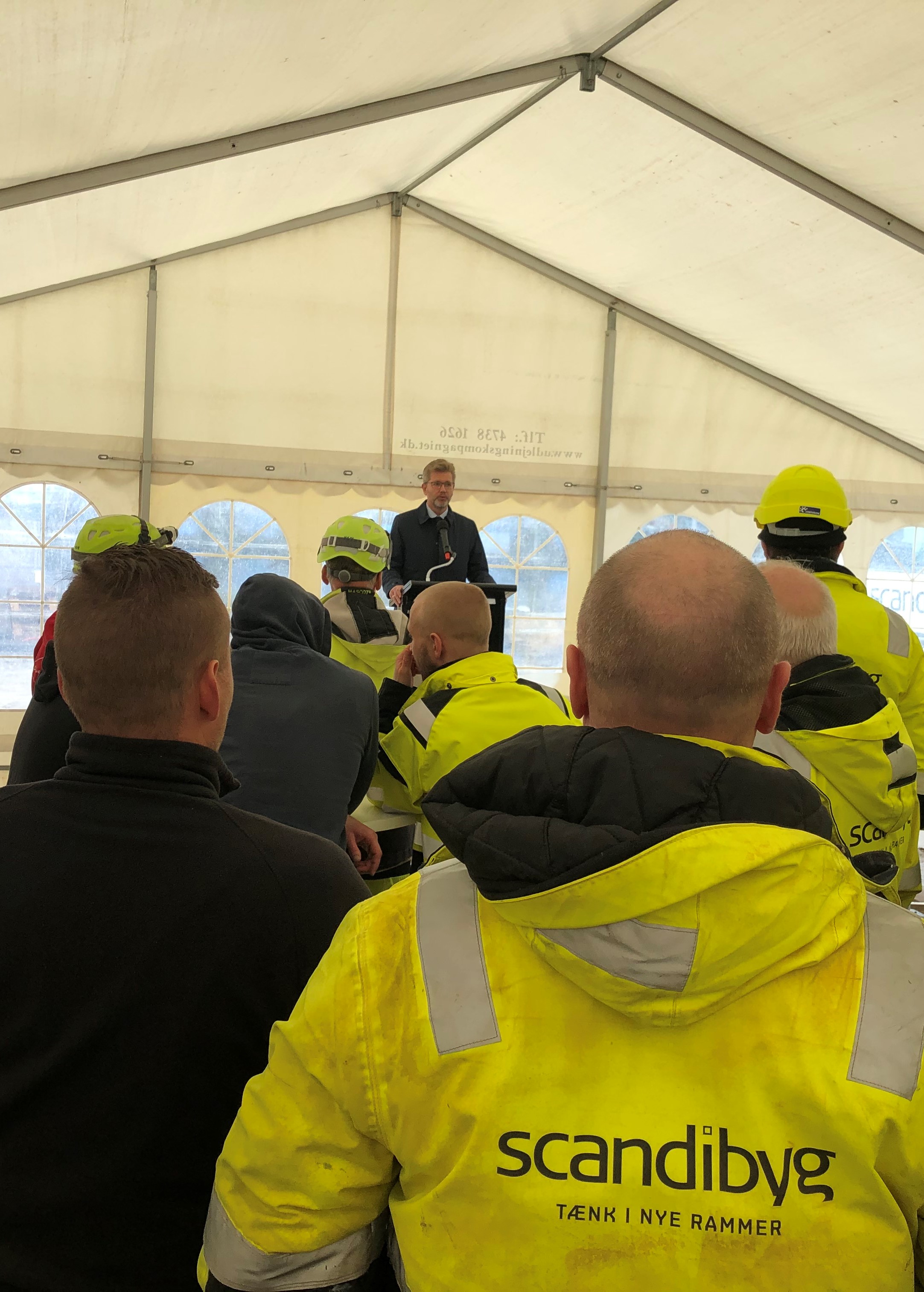 Rejsegilde på de første almene boliger med Svanemærket i Danmark