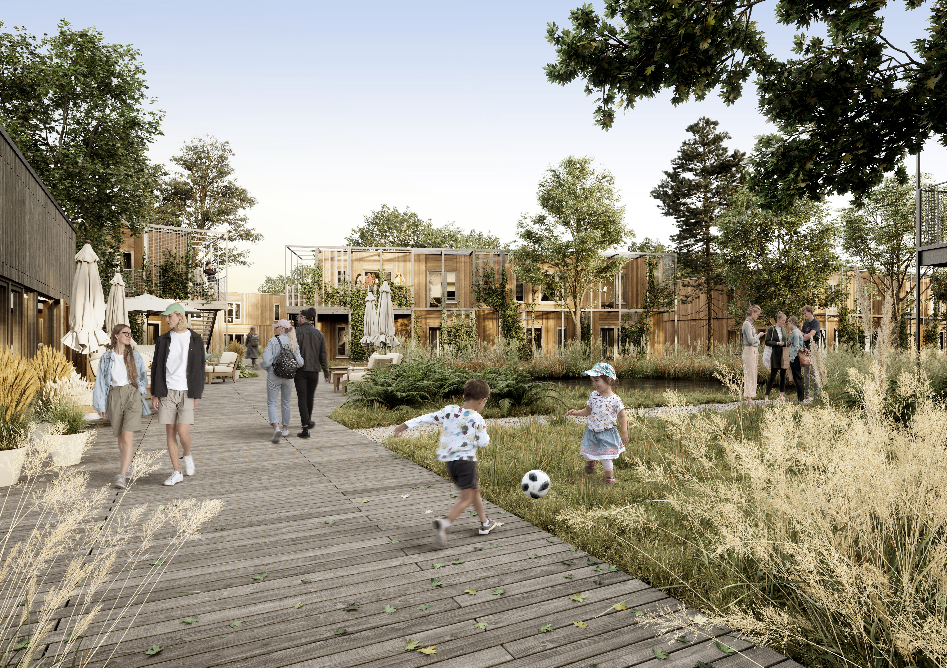 Danmarks største almene boligbyggeri med Svanemærket