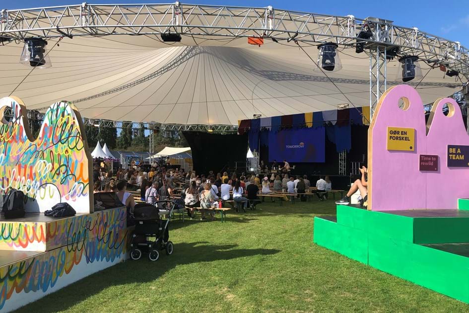 Scandi Bygs modulbyggeri blev fremvist på Danmarks største bæredygtighedsfestival