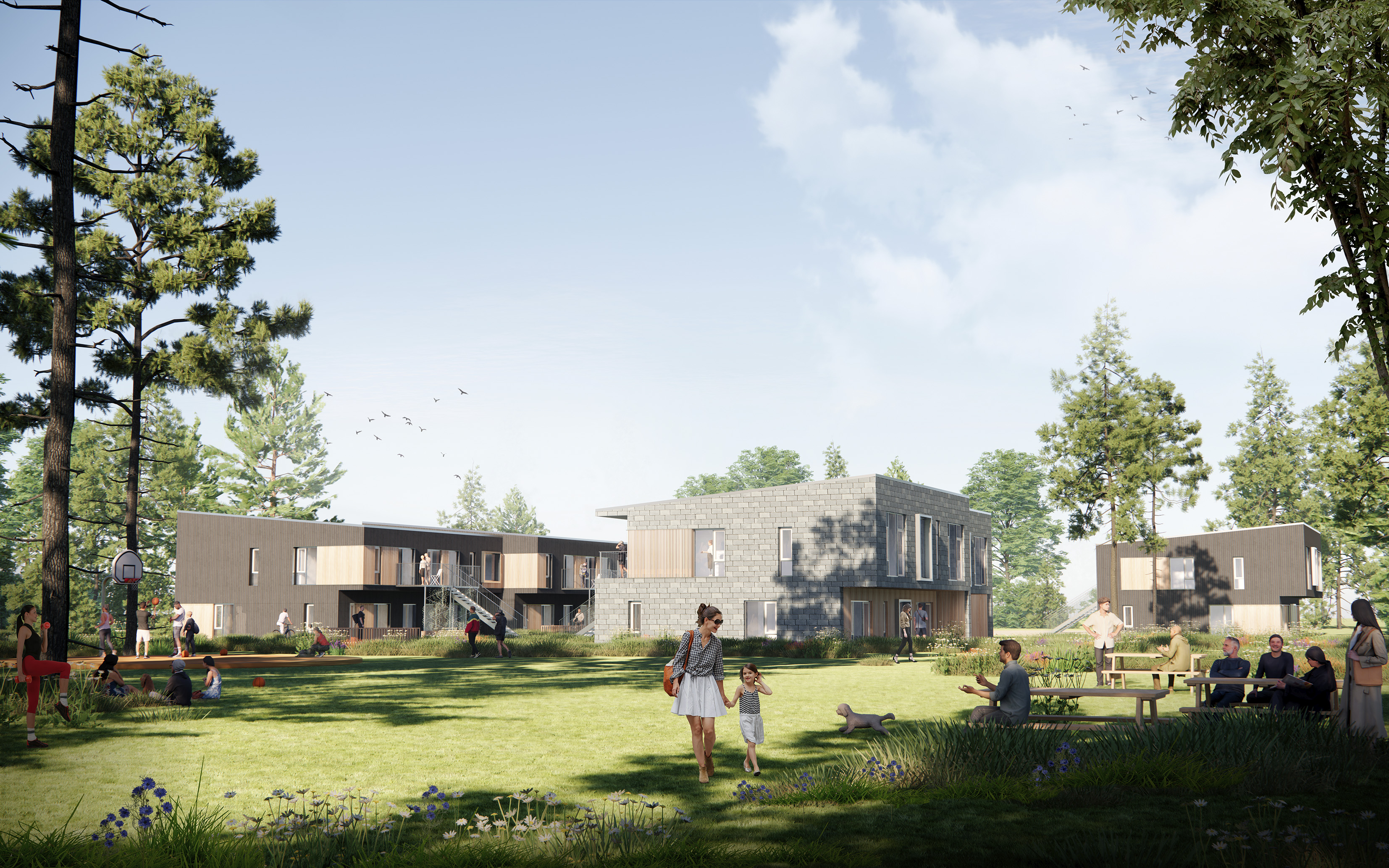 C.F. Møller Architects og Scandi Byg lancerer prisvenligt, arkitektonisk boligkoncept med lavt klimaaftryk