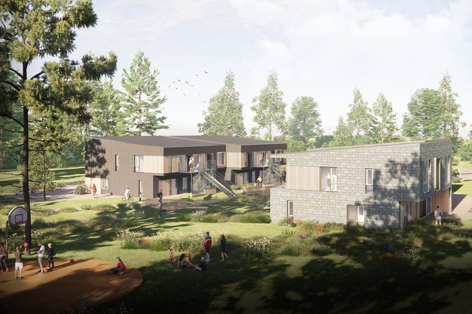 C.F. Møller Architects og Scandi Byg lancerer prisvenligt, arkitektonisk boligkoncept med lavt klimaaftryk