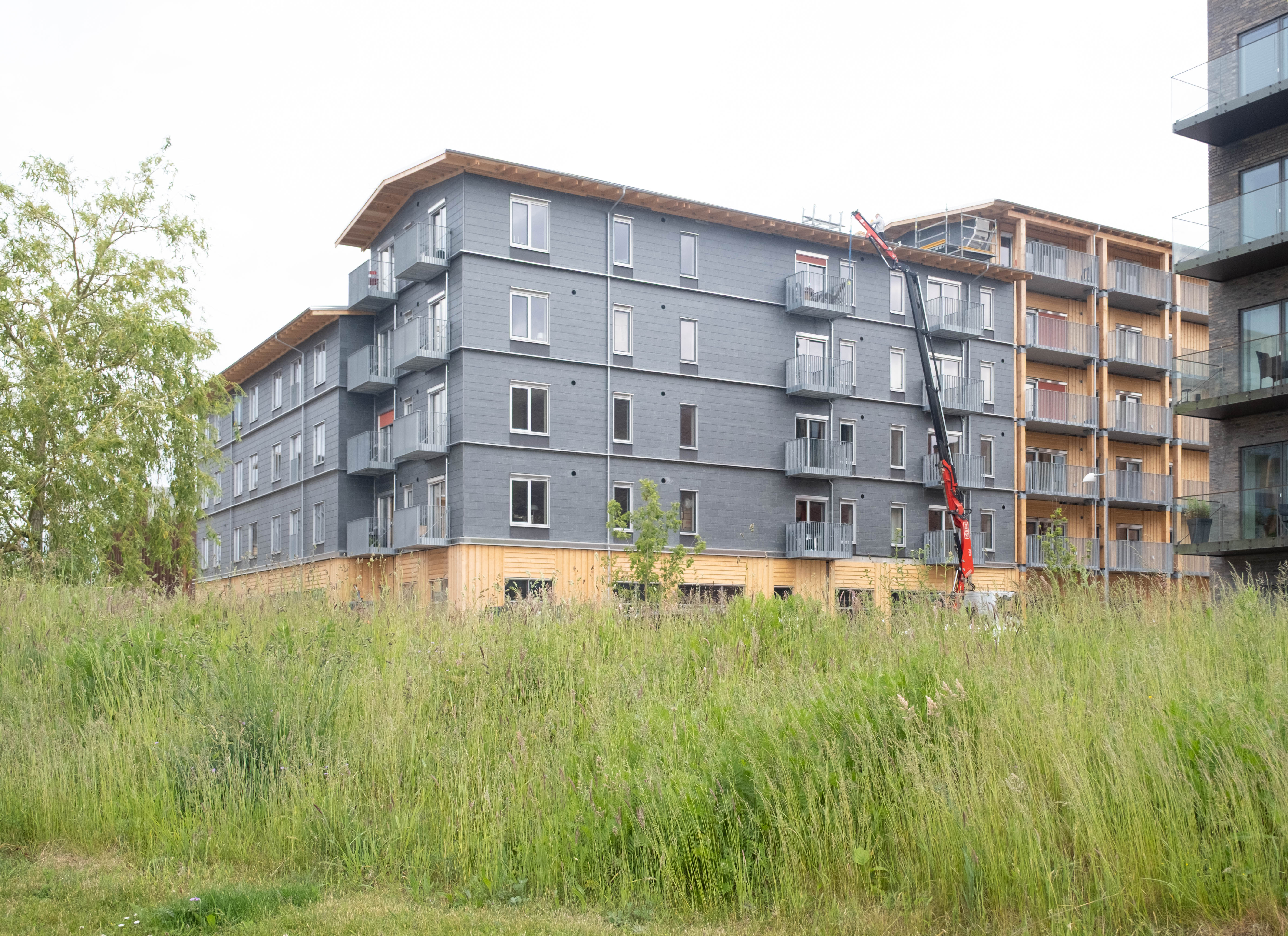 Fremtidens boligbyggeri står klar i Nærheden 