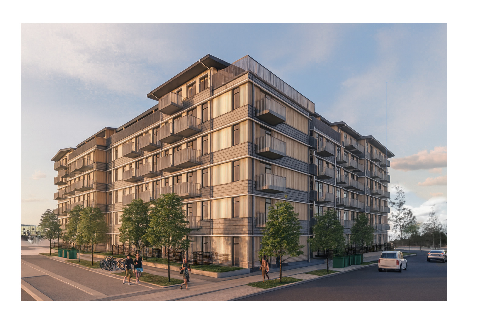 Scandi Byg skal opføre Danmarks mest klimavenlige etagebyggeri i Høje Taastrup Centrum